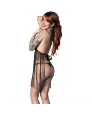 CHILIROSE - CR 4462 BABYDOLL NOIR L/XL