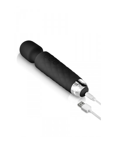 Vibro Love Wand rechargeable noir - Yoba