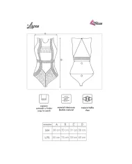 LIVCO CORSETTI FASHION - LIXPEN LC 90612 CORPS NOIR L/XL