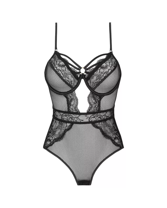 LIVCO CORSETTI FASHION - BODY FINASAN LC 90632 NOIR L/XL