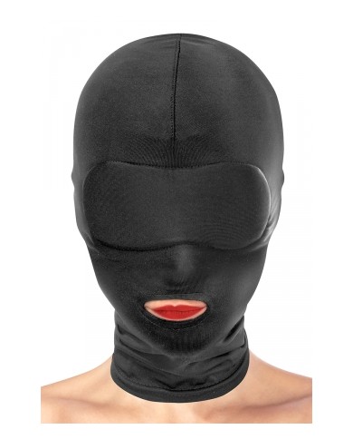 Cagoule BDSM bouche ouverte - Fetish Tentation