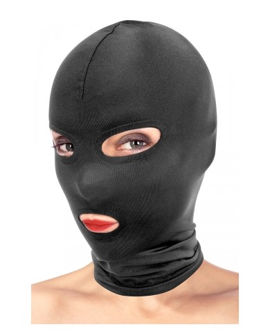 Cagoule BDSM 3 ouvertures - Fetish Tentation