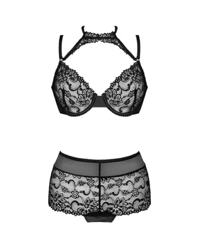 LIVCO CORSETTI FASHION - LINERA FOR THE SENSES COLLECTION SOUTIEN-GORGE + CULOTTE NOIR LIVCO CORSETTI FASHION - LINERA FOR THE SENSES COLLECTION SOUTIEN-GORGE + CULOTTE NOIR