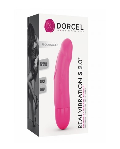 Vibro rechargeable Real Vibration rose S 2.0 - Dorcel
