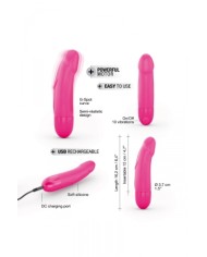 Vibro rechargeable Real Vibration rose S 2.0 - Dorcel