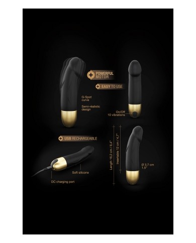 Vibro rechargeable Real Vibration gold S 2.0 - Dorcel