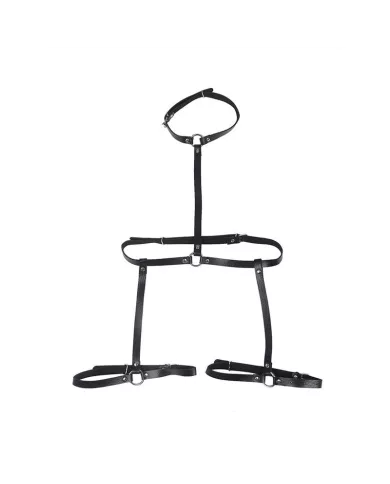 SUBBLIME - HARNAIS DE CORPS EN CUIR NOIR TAILLE UNIQUE SUBBLIME - HARNAIS DE CORPS EN CUIR NOIR TAILLE UNIQUE