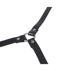 SUBBLIME - HARNAIS DE CORPS EN CUIR NOIR TAILLE UNIQUE