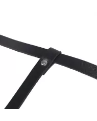 SUBBLIME - HARNAIS DE CORPS EN CUIR NOIR TAILLE UNIQUE