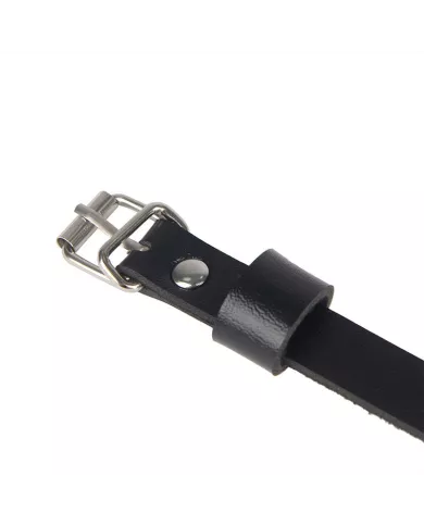 SUBBLIME - HARNAIS DE TAILLE ET DE JAMBES EN CUIR NOIR TAILLE UNIQUE SUBBLIME - HARNAIS DE TAILLE ET DE JAMBES EN CUIR NOIR TAILLE UNIQUE