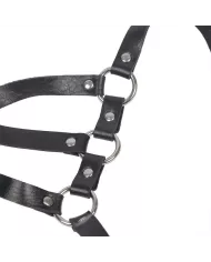 SUBBLIME - HARNAIS CORPS SANGLES AJUSTABLES CUIR NOIR TAILLE UNIQUE SUBBLIME - HARNAIS CORPS SANGLES AJUSTABLES CUIR NOIR TAILLE UNIQUE