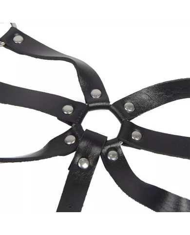 SUBBLIME - HARNAIS CORPS SANGLES AJUSTABLES CUIR NOIR TAILLE UNIQUE SUBBLIME - HARNAIS CORPS SANGLES AJUSTABLES CUIR NOIR TAILLE UNIQUE