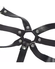 SUBBLIME - HARNAIS CORPS SANGLES AJUSTABLES CUIR NOIR TAILLE UNIQUE SUBBLIME - HARNAIS CORPS SANGLES AJUSTABLES CUIR NOIR TAILLE UNIQUE