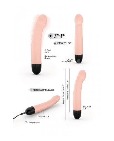 Vibro rechargeable Real Vibration M 2.0 - Dorcel