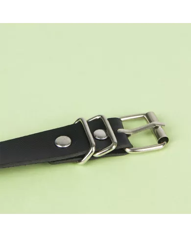 SUBBLIME - CHAÃŽNE CUIR CEINTURE NOIRE TAILLE UNIQUE SUBBLIME - CHAÃŽNE CUIR CEINTURE NOIRE TAILLE UNIQUE