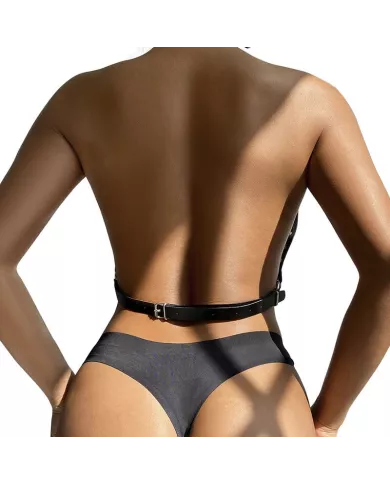 SUBBLIME - HARNAIS POITRINE AVEC GRANDES CHAÃŽNE S  ANNEAUX TAILLE UNIQUE SUBBLIME - HARNAIS POITRINE AVEC GRANDES CHAÃŽNE S  ANNEAUX TAILLE UNIQUE