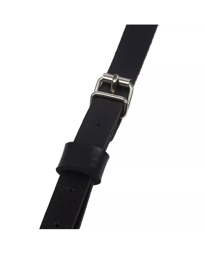 SUBBLIME - HARNAIS POITRINE ANNEAU CUIR NOIR TAILLE UNIQUE SUBBLIME - HARNAIS POITRINE ANNEAU CUIR NOIR TAILLE UNIQUE
