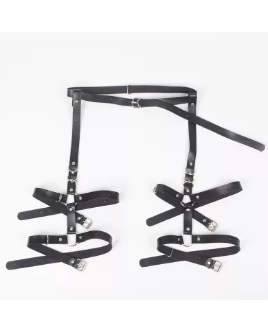 SUBBLIME - HARNAIS JARRETIÈRES AVEC ANNEAUX TAILLE UNIQUE SUBBLIME - HARNAIS JARRETIÈRES AVEC ANNEAUX TAILLE UNIQUE