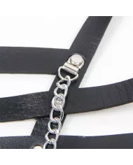 SUBBLIME - HARNAIS CORSET AVEC CHAÎNE DÉTAIL TAILLE UNIQUE SUBBLIME - HARNAIS CORSET AVEC CHAÎNE DÉTAIL TAILLE UNIQUE