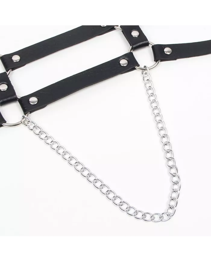 SUBBLIME - HARNAIS AVEC SANGLES ET CHAÎNE DÉTAILS TAILLE UNIQUE SUBBLIME - HARNAIS AVEC SANGLES ET CHAÎNE DÉTAILS TAILLE UNIQUE