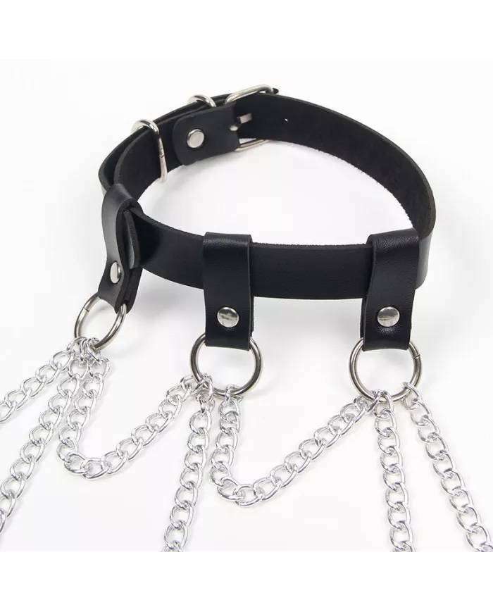 SUBBLIME - HARNAIS COMPLET AVEC CHAÎNE OILE DÉTAIL TAILLE UNIQUE SUBBLIME - HARNAIS COMPLET AVEC CHAÎNE OILE DÉTAIL TAILLE UNIQUE