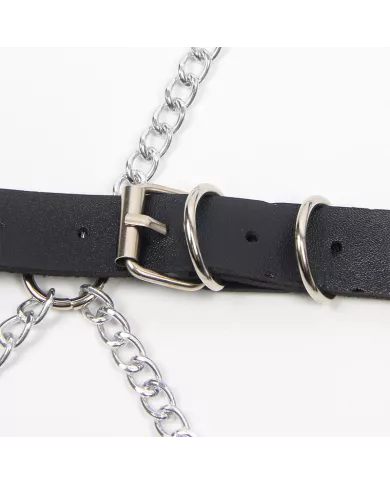 SUBBLIME - HARNAIS COMPLET AVEC CHAÎNE OILE DÉTAIL TAILLE UNIQUE SUBBLIME - HARNAIS COMPLET AVEC CHAÎNE OILE DÉTAIL TAILLE UNIQUE