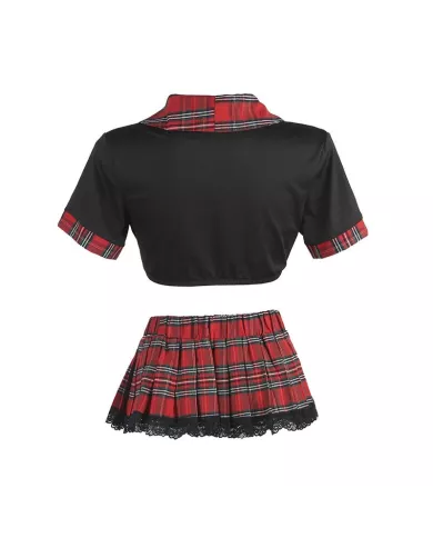 SUBBLIME - COSTUME D'ÉCOLIÈRE SEXY AVEC HAUT S/M