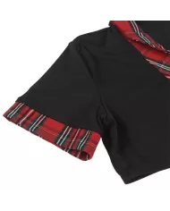 SUBBLIME - COSTUME D'ÉCOLIÈRE SEXY AVEC HAUT S/M SUBBLIME - COSTUME D'ÉCOLIÈRE SEXY AVEC HAUT S/M