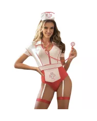 SUBBLIME - COSTUME D'INFIRMIÈRE CORPS SEXY L/XL SUBBLIME - COSTUME D'INFIRMIÈRE CORPS SEXY L/XL