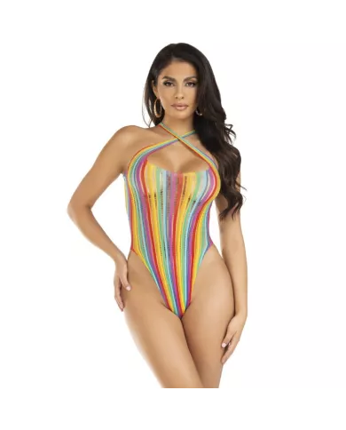 LEG AVENUE - BODY CROISÉ MULTICOLORE LEG AVENUE - BODY CROISÉ MULTICOLORE