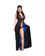 CHILIROSE - CR 3275 BABYDOLL LONG & STRING NOIR S/M