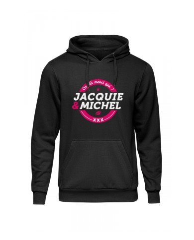 Sweat à capuche J&M logo rond