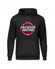 Sweat à capuche J&M logo rond