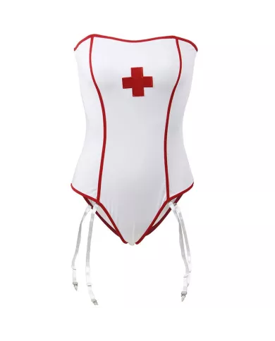 SUBBLIME - COSTUME DINFIRMIÈRE SEXY AVEC TEDDY S/M