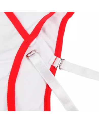 SUBBLIME - COSTUME DINFIRMIÈRE SEXY AVEC TEDDY S/M