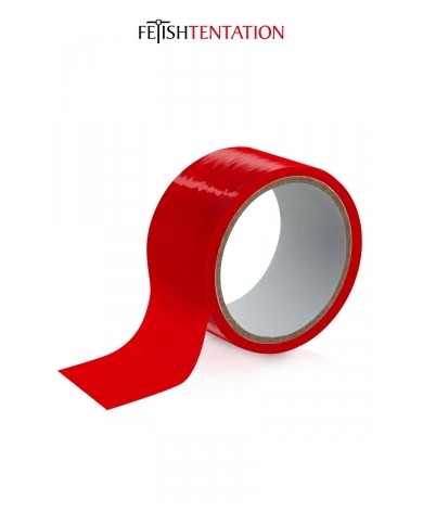 Ruban de soumission rouge 15m - Fétish Tentation