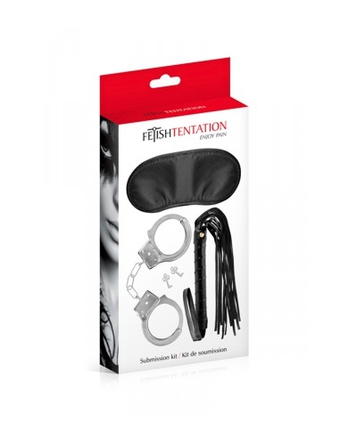 Kit de soumission 3 pièces - Fetish Tentation