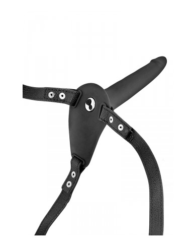 Gode ceinture noir vibrant Fetish Tentation