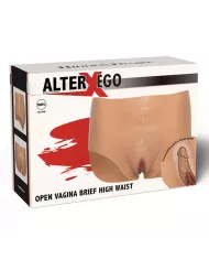 HIDDEN DESIRE - ALTER EGO VAGIN OUVERT SLIP TAILLE HAUTE CHAIR