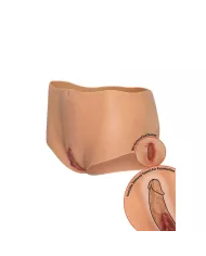 HIDDEN DESIRE - ALTER EGO VAGIN OUVERT ET CUL SLIP TAILLE MOYENNE CHAIR HIDDEN DESIRE - ALTER EGO VAGIN OUVERT ET CUL SLIP TAILLE MOYENNE CHAIR