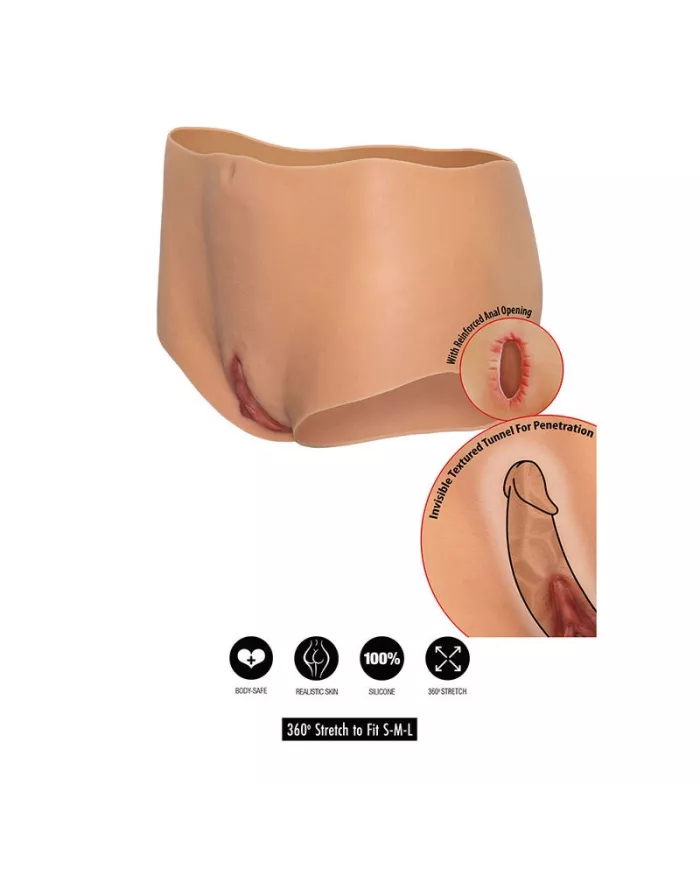 HIDDEN DESIRE - ALTER EGO VAGIN OUVERT ET CUL SLIP TAILLE MOYENNE CHAIR HIDDEN DESIRE - ALTER EGO VAGIN OUVERT ET CUL SLIP TAILLE MOYENNE CHAIR