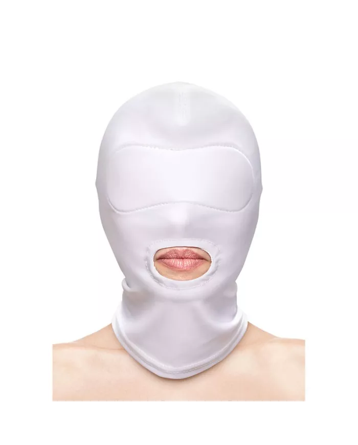 NS NOVELTIES - FETISH & FASHION CAGOULE BOUCHE NYLON BLANC NS NOVELTIES - FETISH & FASHION CAGOULE BOUCHE NYLON BLANC