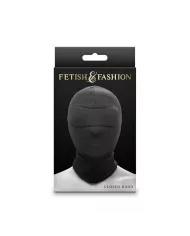 NS NOVELTIES - FETISH & FASHION CAGOULE FERMÉE NYLON NOIR NS NOVELTIES - FETISH & FASHION CAGOULE FERMÉE NYLON NOIR