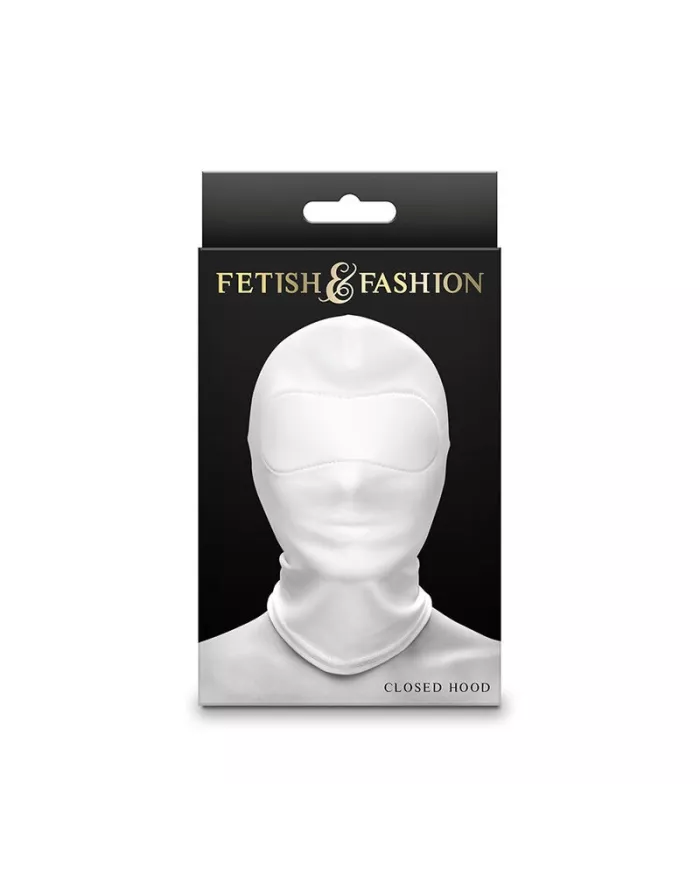 NS NOVELTIES - FETISH & FASHION CAGOULE FERMÉE NYLON BLANC NS NOVELTIES - FETISH & FASHION CAGOULE FERMÉE NYLON BLANC