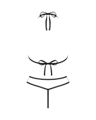 LIVCO CORSETTI FASHION - SOUTIEN-GORGE + STRING JIMENA LC 20216 NOIR TAILLE UNIQUE LIVCO CORSETTI FASHION - SOUTIEN-GORGE + STRING JIMENA LC 20216 NOIR TAILLE UNIQUE