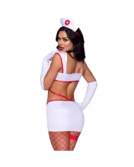 LEG AVENUE - COSTUME INFIRMIÈRE SEXY BLANC M