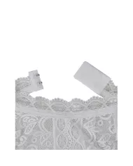 SUBBLIME - 953850 BODY DENTELLE BLANC S/M