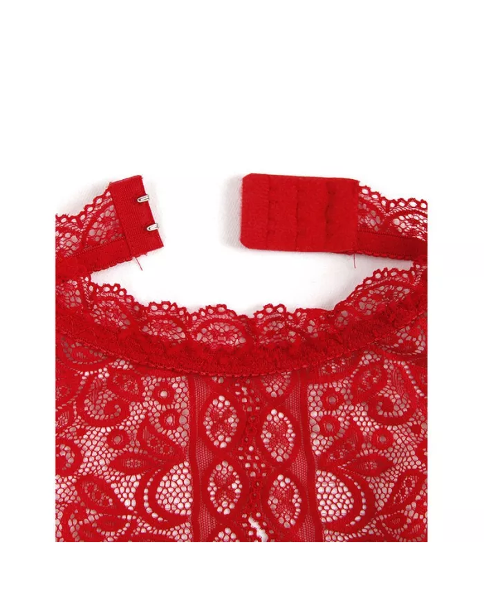 SUBBLIME - 953881 BODY COUPE OUVERTE ROUGE L/XL SUBBLIME - 953881 BODY COUPE OUVERTE ROUGE L/XL