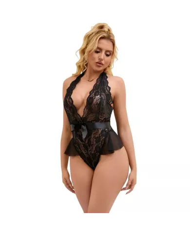 SUBBLIME - 930882 BODY SEXY A VOLANTS NOIR L/XL