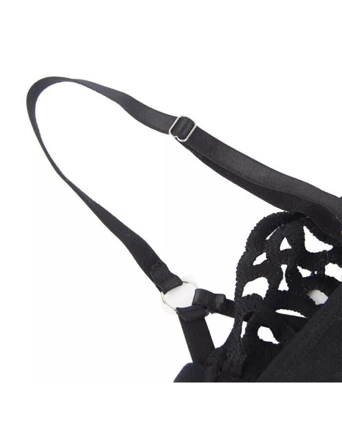 SUBBLIME - 954055 BODY SEXY EN DENTELLE NOIR S/M